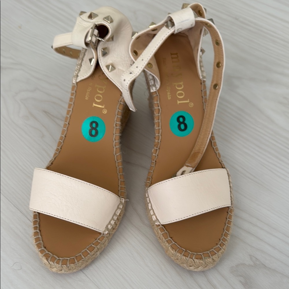 Cream Espadrille Sandals